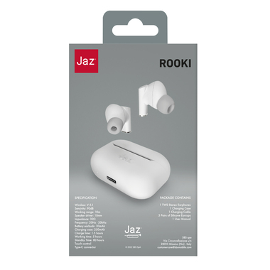 True wireless earphones for iPhone and Android | JAZ