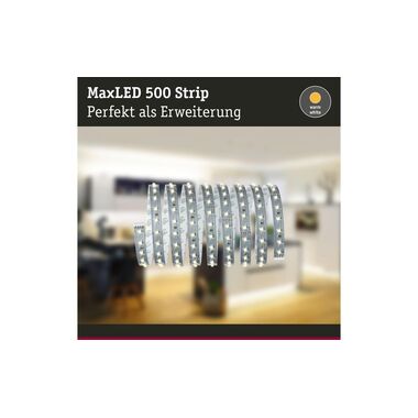 Paulmann LED-Stripe MaxLED 500 2700 K, 2.5 m Verlängerung