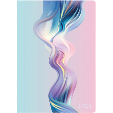 BIELLA Agenda Memento Trend 2026 825413740026U 1S/2P Swirl ML 10.1x14.2cm
