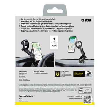 Car holder for iPhone, Samsung, Oppo, Xiaomi devices | SBS 