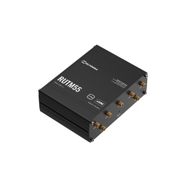 Teltonika 5G industrial router RUTM55 dual SIM, eSIM