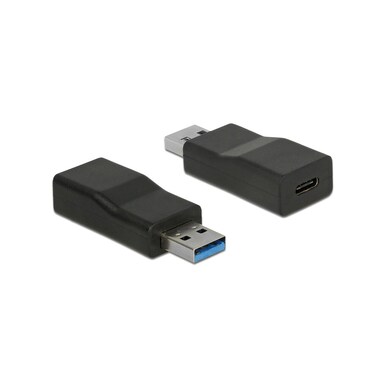 Delock Adaptateur USB 3.1 Connecteur USB A - Prise USB C