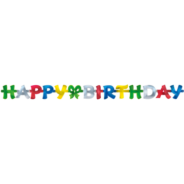NEUTRAL Guirlande 1722 Happy Birthday