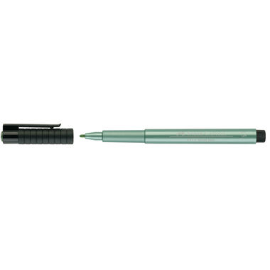 FABER-CASTELL Pitt Artist Pen 1,5mm 167394 grün-metallic