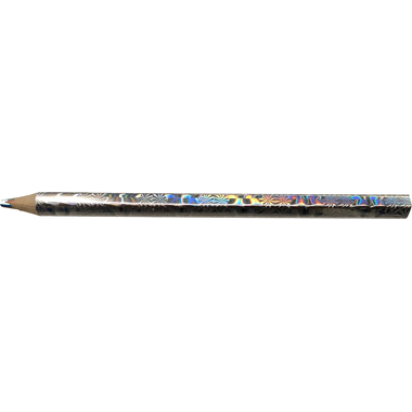 ROOST Farbstift PE-9673 7-farbig, hex., silber foliert