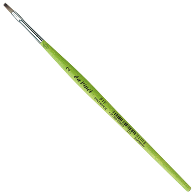 DA VINCI Flachpinsel Fit Synthetics VA-374_2 Grösse 2, Synthetik