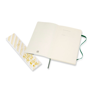 MOLESKINE Taccuino SC L/A5 600011 rigato, verde, 240 pagine