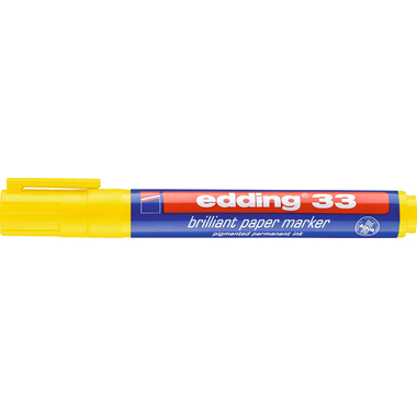 EDDING Permanent Marker 33 1-5mm 33-5 giallo