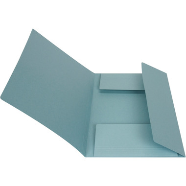 BIELLA Aktensammler Juramappe Folio 17070005U blau, 3 Klappen 200 Bl.