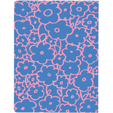 NUUNA Notizbuch Graphic L 55768 FLOWER POWER 256 Seiten