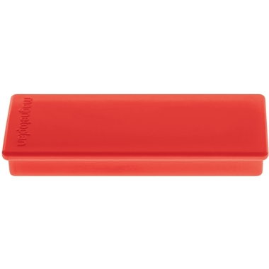 MAGNETOPLAN Supp. Calamita Rettang. 16651406 rosso 4 pezzi