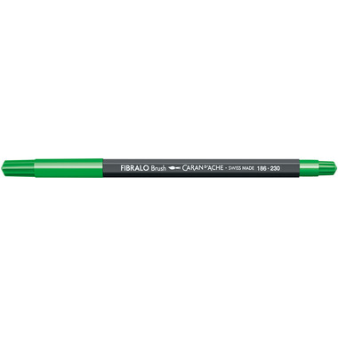 CARAN D'ACHE Classic Fibralo Brush 186.23 giallo/verde