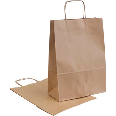 NEUTRAL Tragtaschen Allegra natur SDS26-AVN Kraft,110g, 26x12x36cm 25 Stk.
