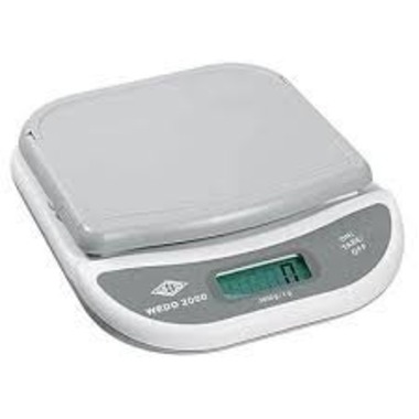 WEDO Balance de paquet/lettres 2000 502000 Capacité max. 2kg 17x42x20.5cm