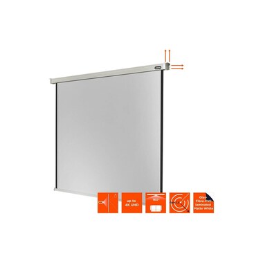 Celexon Motorleinwand Motor Professional 220x220cm 1:1