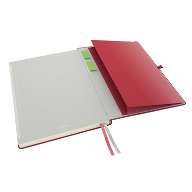 LEITZ Taccuino Complete A4 44710025 quadrettato rosso