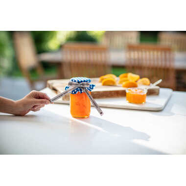 PTOUCH Band silber/schwarz TZE-R931 Tze Geräte 12-36mm