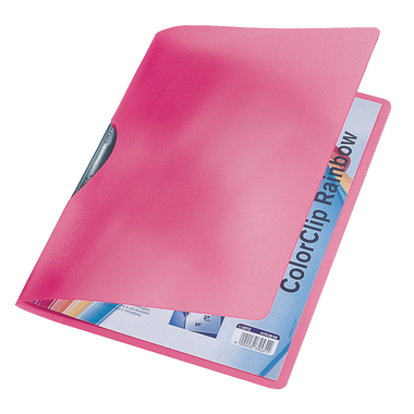 LEITZ Color Clip Rainbow A4 41760025 rosso