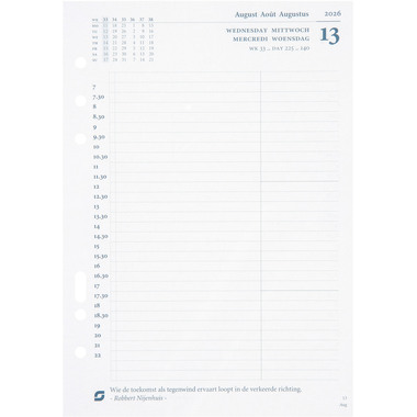 SUCCES Agenda A5 2026 847002000026U 1G/1P sostit.compl. 14.8x21cm