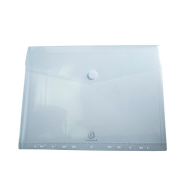 EXACOMPTA Porte-documents A4 57381E PP, perforé, 200my
