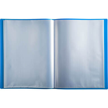 EXACOMPTA Sichtbuch A4 8522E blau 20 Taschen