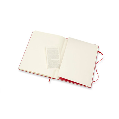 MOLESKINE Notizbuch XL 855105 Blanko,Hardcover,Scharlach