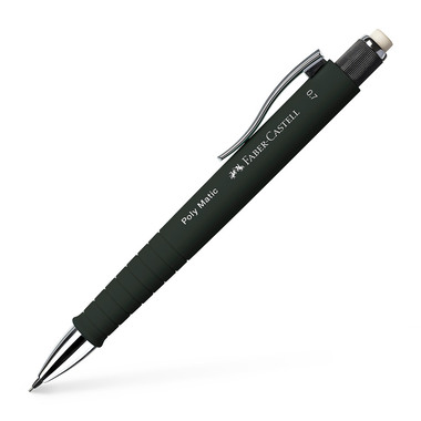 FABER-CASTELL Porte-mine Poly Matic 0.7mm 133353 noir