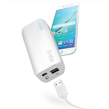 Compact power bank 6600 mAh