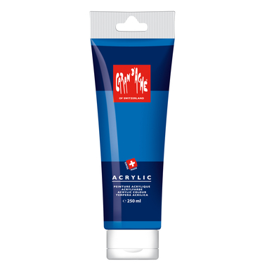 CARAN D'ACHE Colore acrilico 250ml 2813.170 cyan