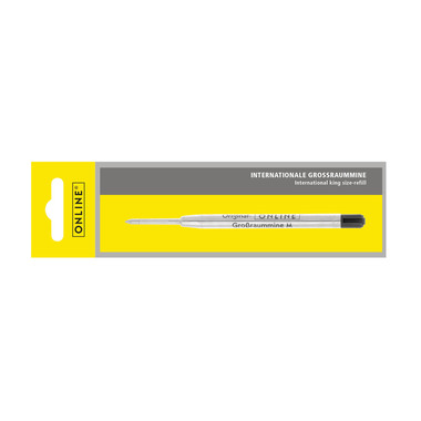 ONLINE Kugelschreiber-Minen M 40006/3 schwarz