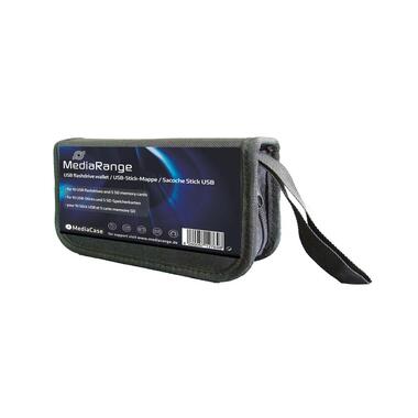 MediaRange Aufbewahrungstasche BOX99 10x USB / 5x SD Schwarz