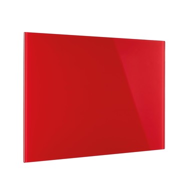 MAGNETOPLAN Design-Glasboard 600x400mm 13402006 rot, magnetisch