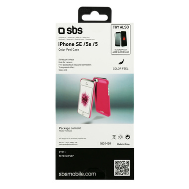Coque ColorFeel pour iPhone SE/5S/5 | SBS
