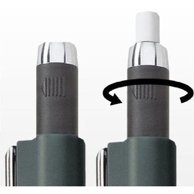 FABER-CASTELL Porte-mine GRIP 1347 0.7mm 134751 bleu, avec gomme