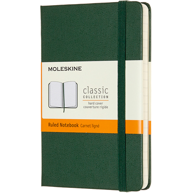 MOLESKINE Notizbuch HC P/A6 629025 liniert,myrtengrün,192 Seiten