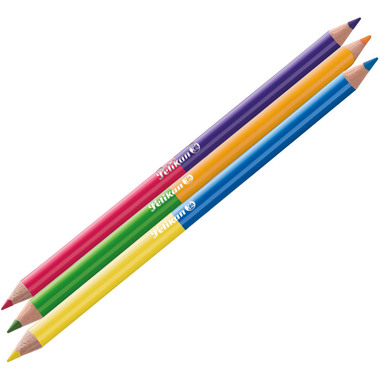 PELIKAN Crayons de couleur Bicolor 700146 12 crayons