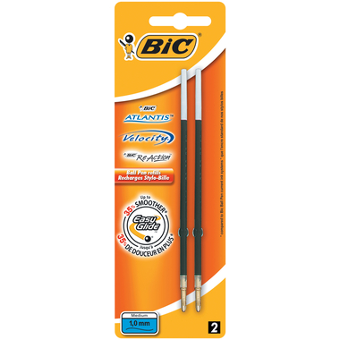 BIC Mine f.Atlantis Premium 0.4mm 8924101 schwarz 2 Stück