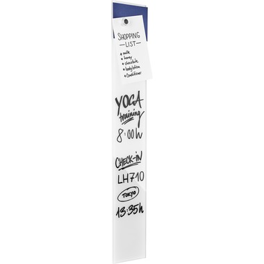 MAGNETOPLAN Design-Glasboard 100x600mm 13400000 bianco, magnetico