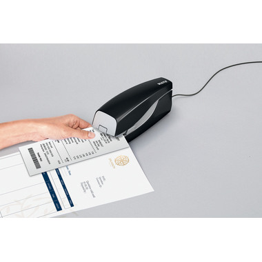LEITZ Agrafeuse electron. NeXXt 5533 55330095 noir 20 feuilles