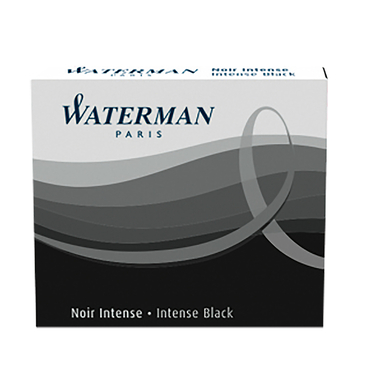 WATERMAN Cartouche d'encre S0110940 noir 6 pcs.