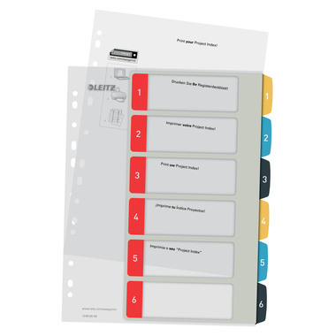 LEITZ Répertoire PP Cosy A4+ 1246-00-00 multicolor 1-6