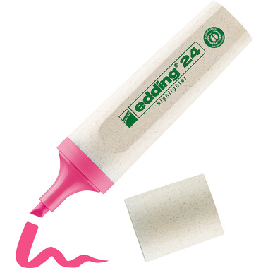 EDDING EcoLine Textmarker 24 2-5mm 24-9 rosa