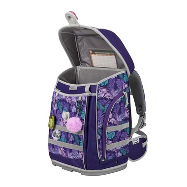 MCNEILL Schulranzen-Set McLight 2 9654251000 JUNGLE 6-teilig