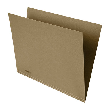 BIELLA Vertikalmappe Recycolor 25342727U 32x23,3/24,3cm, braun 100 St.
