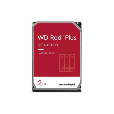Western Digital Harddisk WD Red Plus 3.5" SATA 2 TB