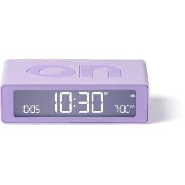Lexon Digitalwecker Flip Mini Lavendel