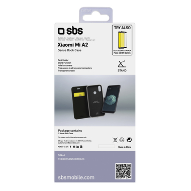 Handyhülle im Buch-Style für Xiaomi Mi A2