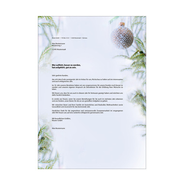 SIGEL Weihnachtspapier A4 DP302 90g, Winter Mood 100 Blatt