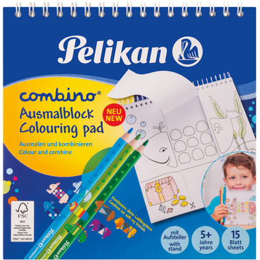 PELIKAN Ausmal-Set Combino 812726 2-teilig
