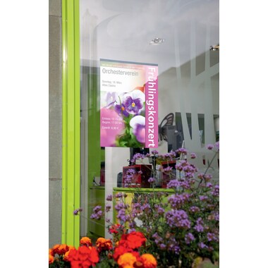 DURABLE DURAFIX Rail 297mm 470723 metallic silver 5 pezzi